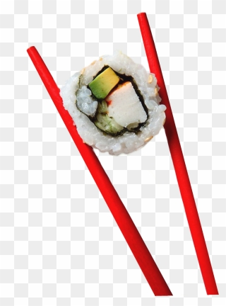 Transparent Chopsticks Sushi Clipart - Chopsticks For Sushi Png