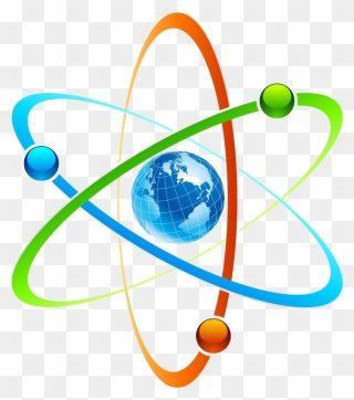 Science Atom Transparent Background Clipart