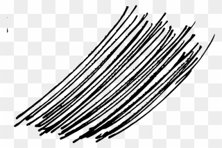 Thin Hair Lines Svg Clip Arts - Vector Black Lines Png Transparent Png