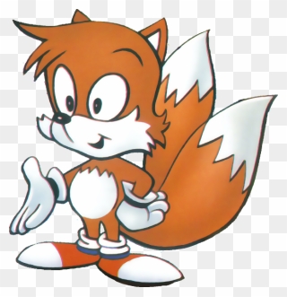 Tails - Sonic The Hedgehog Cartoon Tails Clipart