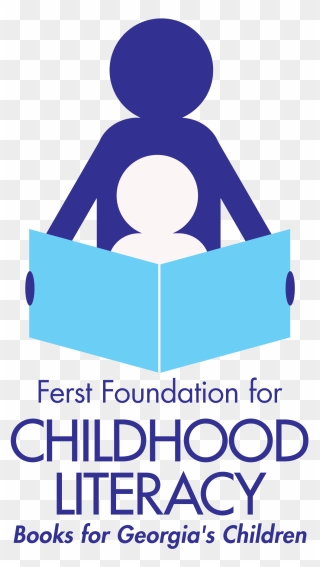 Children And Book Logo Clipart