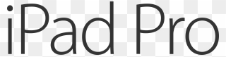 Ipad Pro Logo Png Transparent - Apple Ipad Pro Logo Clipart