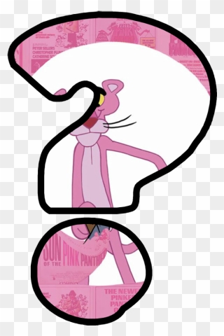 Pink Panther Question Mark Clipart