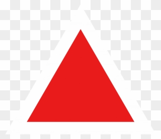 Red Triangle Png Clipart