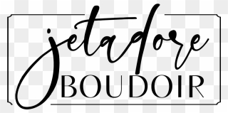 Je-t"adore Boudoir Lubbock Boudoir Photography - Calligraphy Clipart