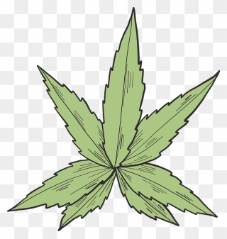 Marijuana Clipart - Cannabis - Png Download