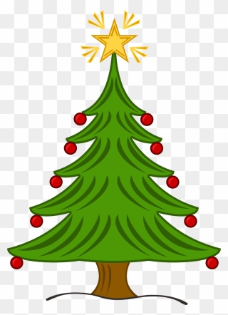 Christmas Tree Clip Art - Png Download
