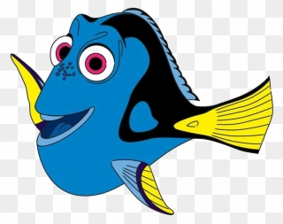 Nemo Clipart Finding Nemo - Dory Finding Nemo Cartoon - Png Download