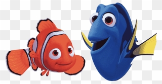 Nemo And Dory Png - Nemo And Dory Drawing Clipart