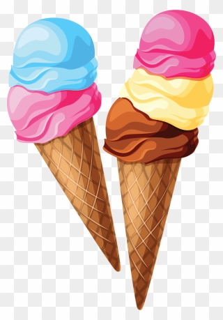Ice Cream Clipart No Background - Ice Cream Clipart Png Transparent Png