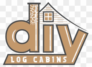 Diy Log Cabins Logo Transparent - Graphic Design Clipart