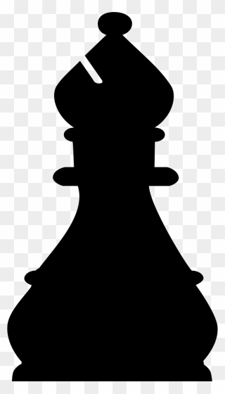 Chess Piece Bishop Queen King - King Chess Piece Svg Clipart