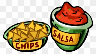 Nacho Clipart Concession Stand, Nacho Concession Stand - Chips And Dip Clipart - Png Download