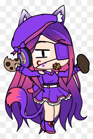 Meh And Mah Cookies And Chicken Nuggets - Cartoon Clipart