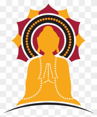 Symbol Clipart Buddhism - Transparent Logo Buddha Png