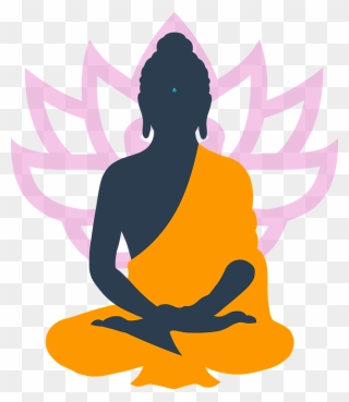 Meditation Buddha Meditate - Happy New Year Buddha Clipart