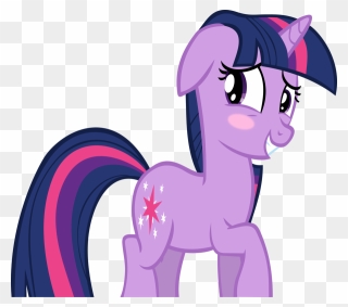 Twilight Sparkle Rarity Applejack Rainbow Dash The - Mlp Twilight Pony Blushing Png Clipart