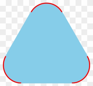 Curved Triangle Round Clipart