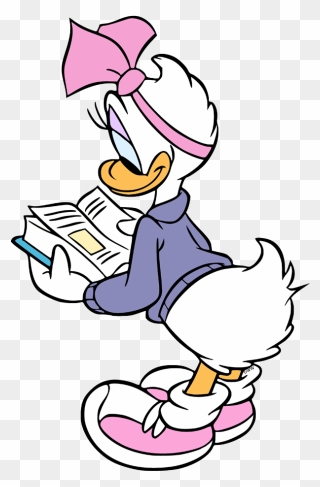 Daisy Duck Going To School Clipart