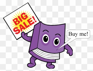 Download Hd Used Book Sale Clipart - Book Sale - Png Download