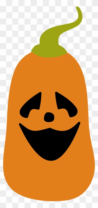 Jack O Lantern - Flat Icon Halloween Pumpkin Clipart