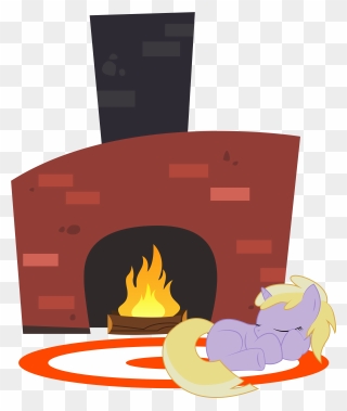 Transparent Fire Place Clipart - Mlp Fireplace Vector - Png Download
