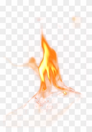 Fire Flame No Free Transparent Image Hq Clipart - Realistic Flame Png