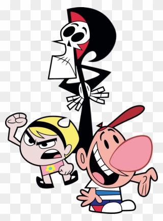 Billy And The Grim Reaper Clipart