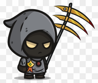 Grim Reaper Chibi Clipart