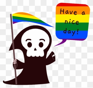 Gay Grim Reaper Clipart