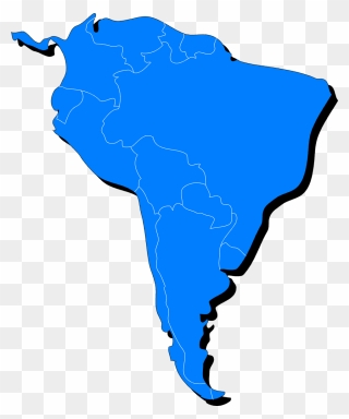Free South America Cliparts, Download Free Clip Art, - South America Map Transparent - Png Download