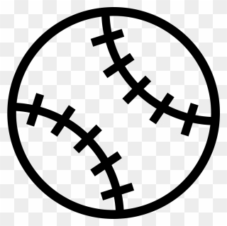 Baseball Outline Png Clipart