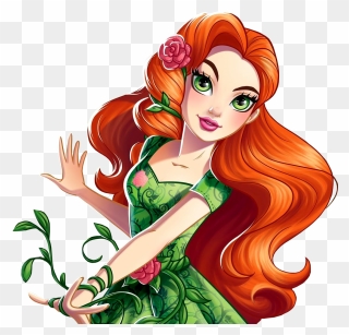 Superhero Poison Ivy Clipart - Ivy Dc Superheroes Girls - Png Download