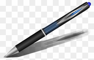 Ballpoint Pen Fountain Pen Clip Art - Pen Clipart No Background - Png Download