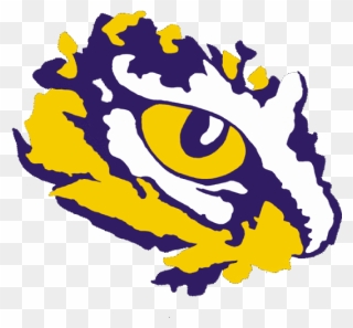 Lsu Tigers Football Louisiana State University Lsu - Transparent Lsu Tiger Eye Clipart