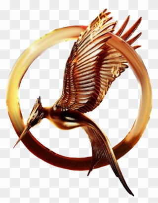 Catching Fire Mockingjay The Hunger Games Logo Drawing - Mockingjay Hunger Games Logo Clipart