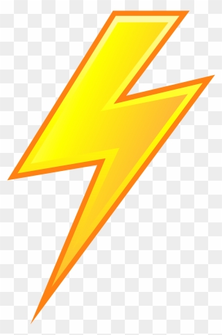 Electricity Clipart Lightning Strike - Cartoon Lightning Strike Png Transparent Png