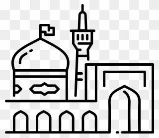 Imam Reza Shrine Vector Clipart