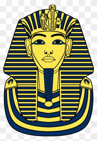 Tomb Drawing King Tut Transparent & Png Clipart Free - Drawing Tutankhamun Death Mask