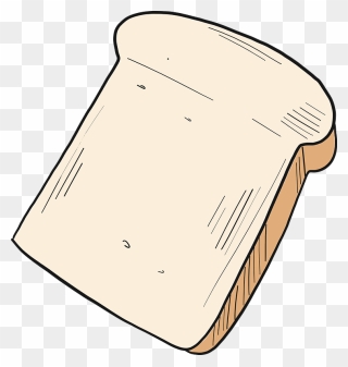 Toast Bread Clipart - Illustration - Png Download
