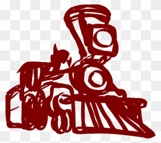 Art,area,text - Steam Locomotive Clipart