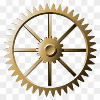 Free Png Download Steampunk Gear Clipart Png Photo - Steampunk Transparent Gears Png