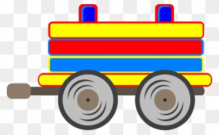 Train Carriages Clipart - Png Download