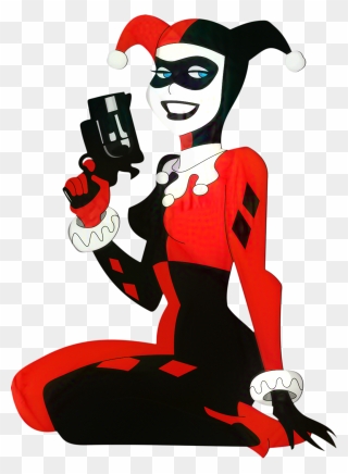 Harley Quinn Joker Poison Ivy Batman Portable Network - Comic Book Classic Harley Quinn Clipart