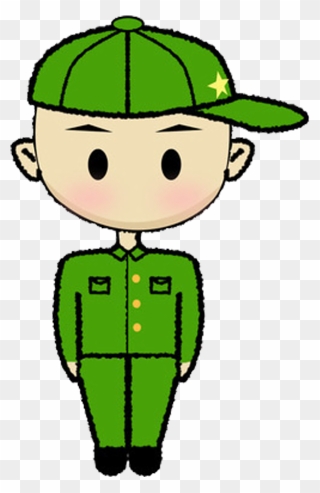 Soldiers Clipart Soldier Salute - Cartoon Photo Of Soldiers - Png Download
