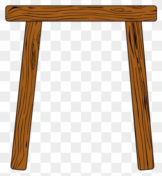 Mine Timbering Wooden Support Beams - Plywood Clipart