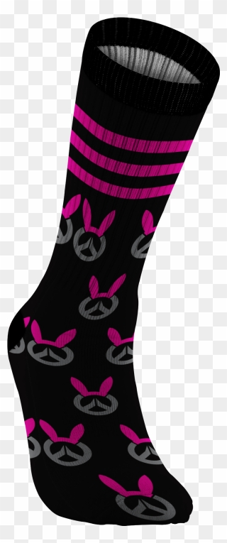 Va Bunny Logo Socks Clipart , Png Download - Sock Transparent Png