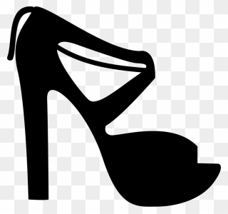 High-heeled Shoe Stiletto Heel Absatz Computer Icons - High Heels Vector Silhouette Clipart