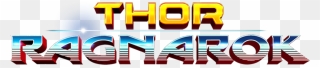 Journey To "endgame - Thor Ragnarok Movie Logo Png Clipart