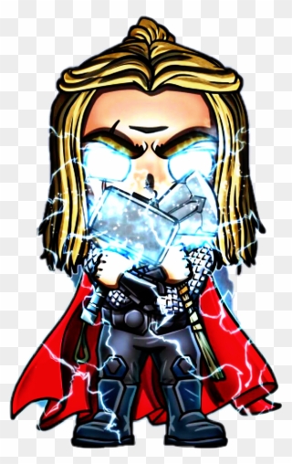 Thor Sticker Fan Art by Lordmesa-art Follow In Instagram - Lord Mesa Avengers Endgame Clipart